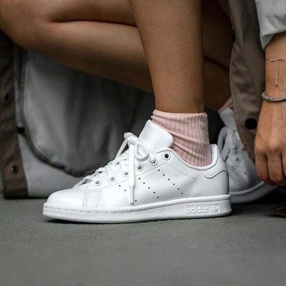 adidas stan smith triple white womens